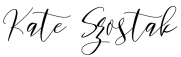 Kate Szostak signature